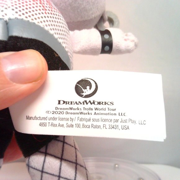 Dreamworks Trolls 8" Plush Stuffed Animal Lot Branch Barb - Holiday Gift - Picture 7 of 8